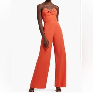 River Island Bardot Wide Leg Jumpsuit
